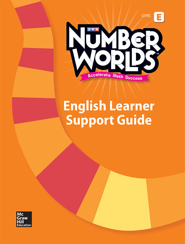 Number Worlds Level E English Learner Support Guide