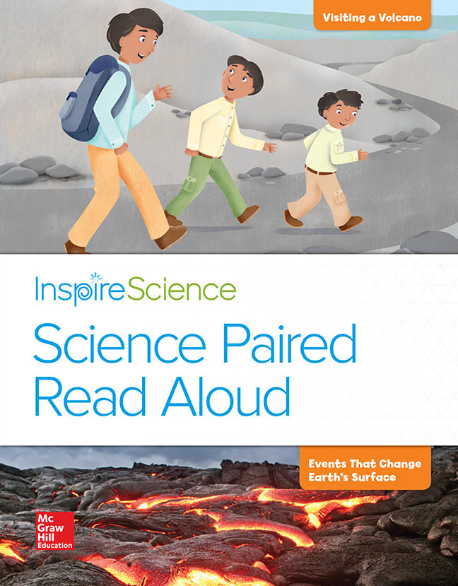 Inspire Science Grade 2 Science Paired Read Aloud Visiting A Volcano   Events That Change Earths Surface