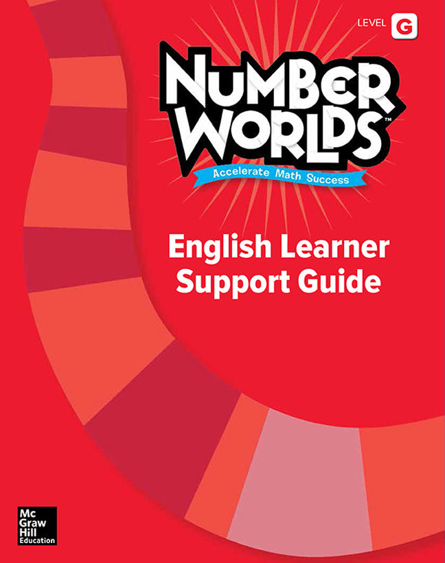 Level G English Learner Support Guide Number Worlds Standards Neutral Version