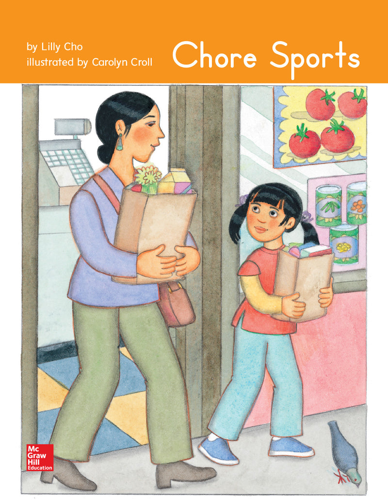 Open Court Reading Grade 1 Practice Decodable 37 Chore Sports