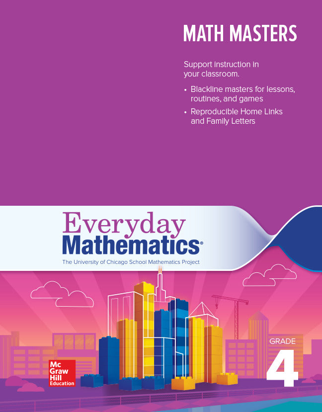 Everyday Mathematics 4 Grade 4 Math Masters 4e