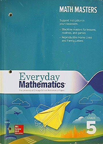 Everyday Mathematics Math MastersGrade 5 [Unknown Binding] Robert Balfanz