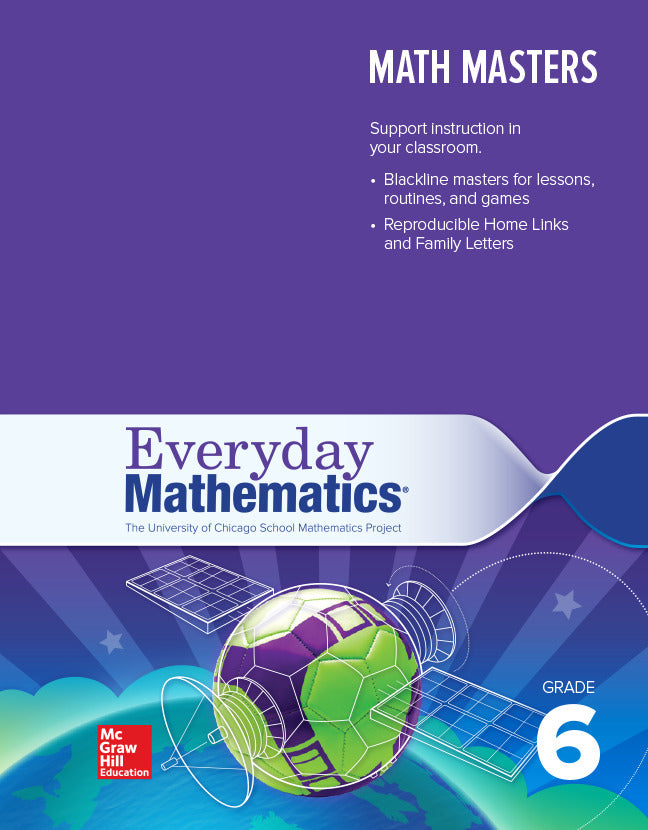 Everyday Mathematics 4 Grade 6 Math Masters 4e