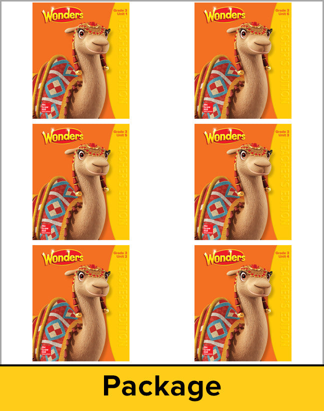 Wonders Teachers Edition Package Grade 3