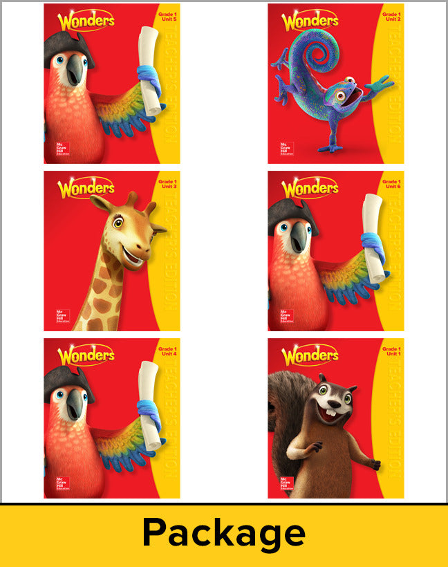 Wonders Teachers Edition Package Grade 1
