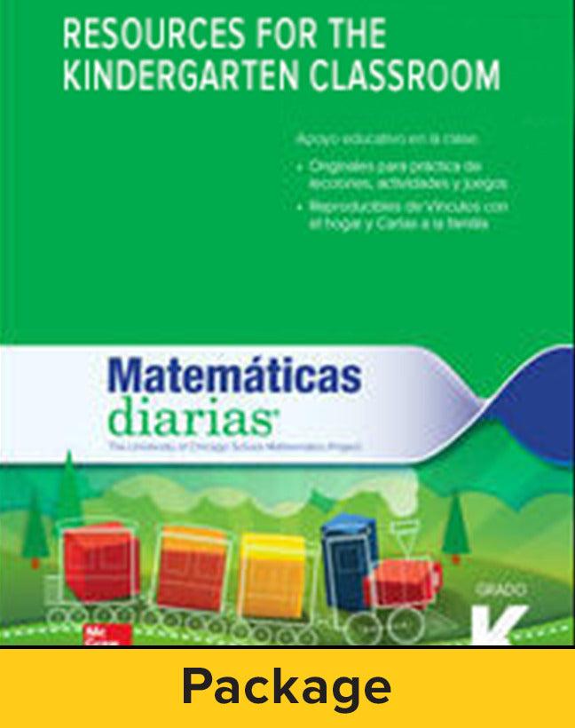 Everyday Mathematics 4 Grade K Resources For The Kindergarten Classroom 4e