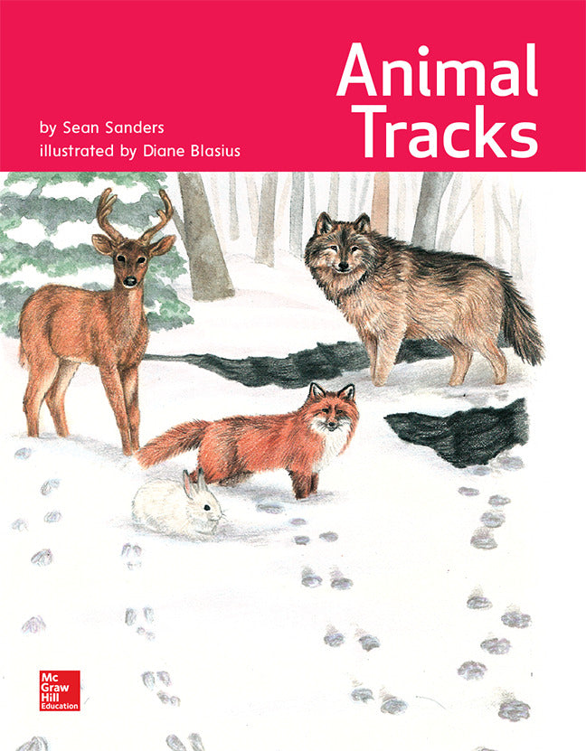 Open Court Reading Grade K Core Pre Decodable 10 Animal Tracks