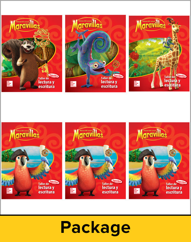 Lectura Maravillas Grade 1 Reading Writing Workshop Big Book Package
