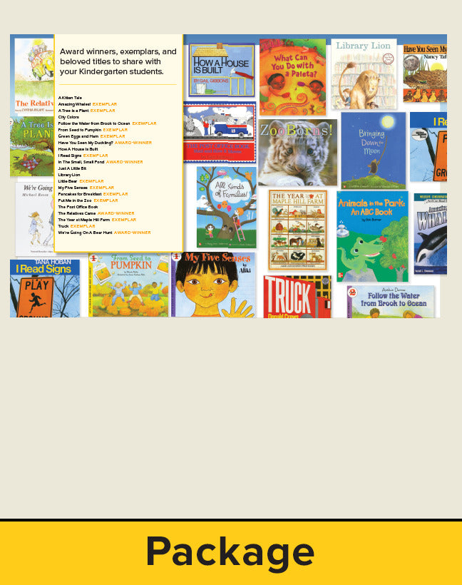 Wonders Classroom Trade Book Library Package Grade K