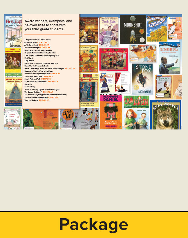 Wonders Classroom Trade Book Library Package Grade 3