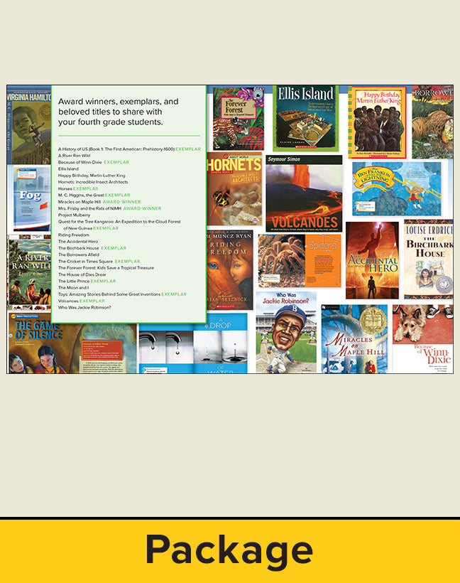 Wonders Classroom Trade Book Library Package Grade 4