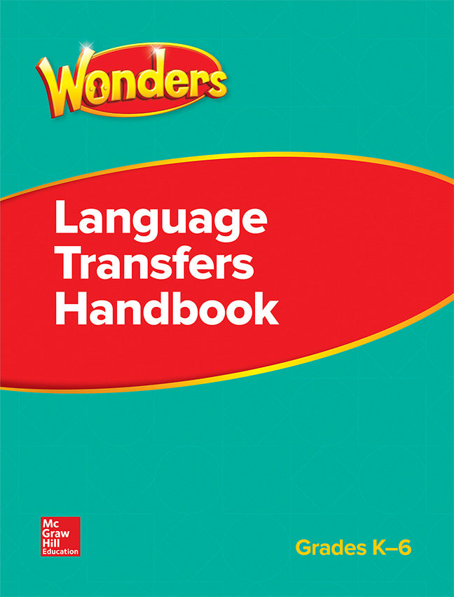 Wonders Gk 6 Language Transfers Handbook