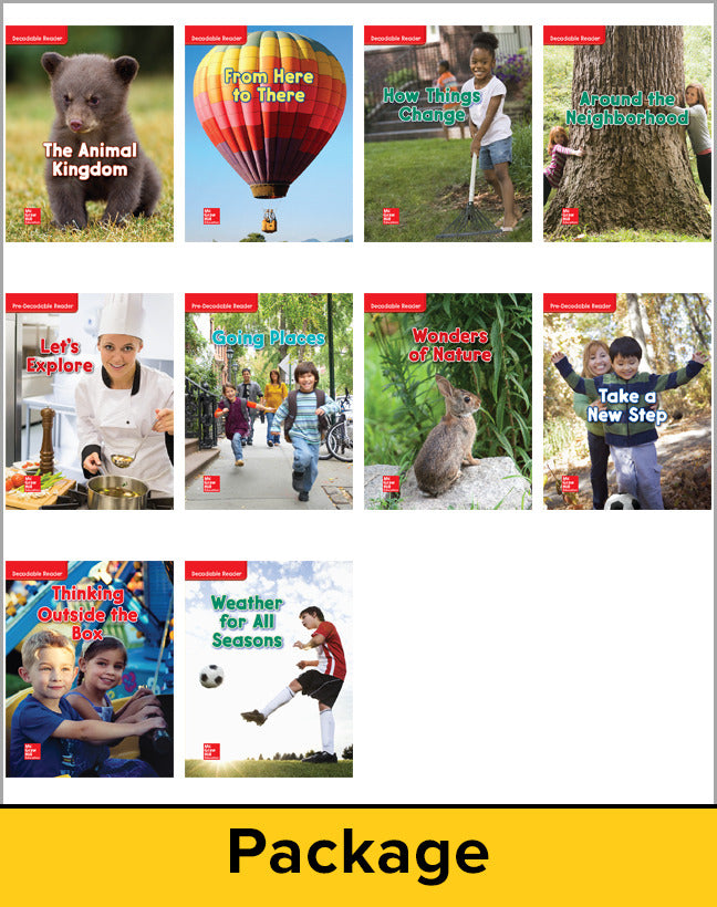 Wonders Decodable Reader Package 10 Each Of 11 Grade K