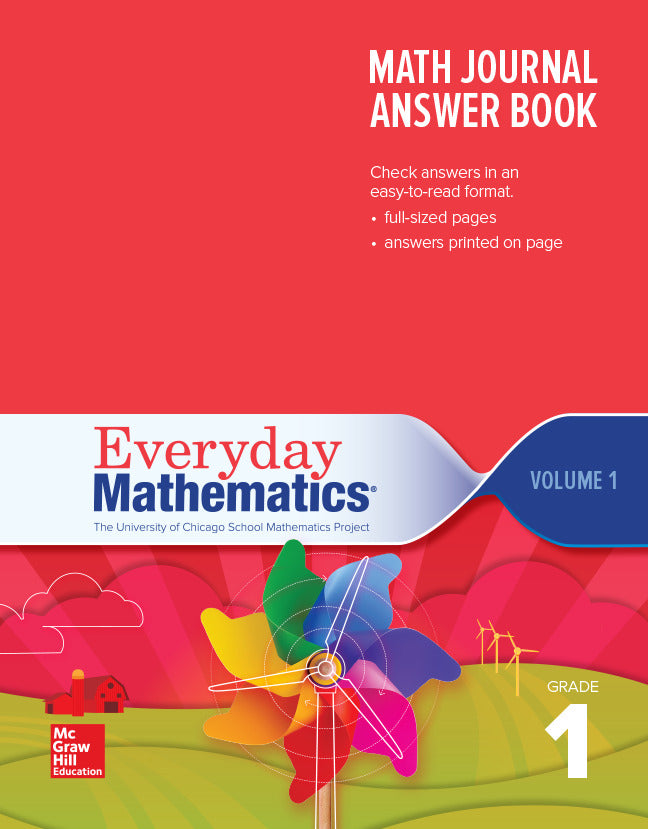 Everyday Mathematics 4th Edition Grade 1 Math Journal Answers Teacher Book Volume 1 4e