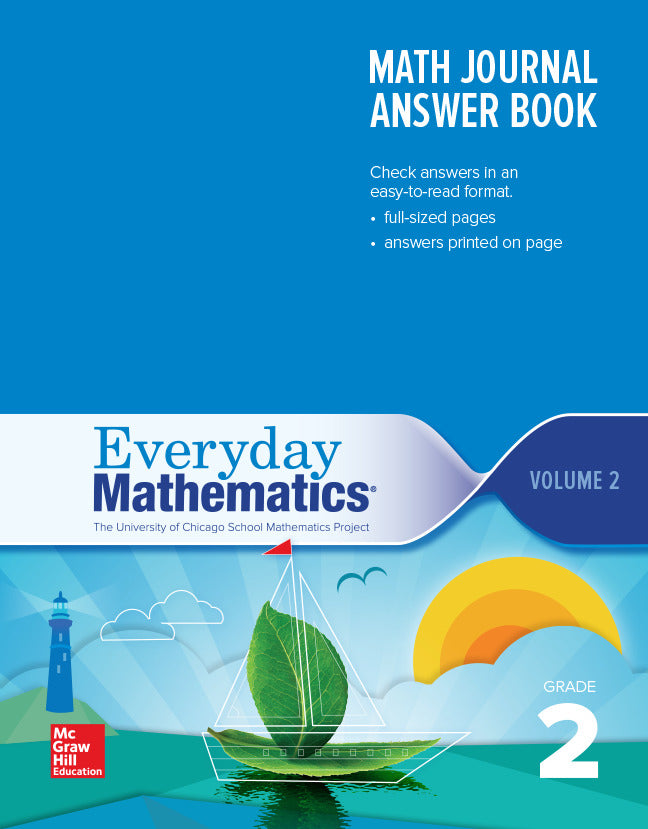Everyday Mathematics 4th Edition Grade 2 Math Journal Answers Teacher Book Volume 2 4e