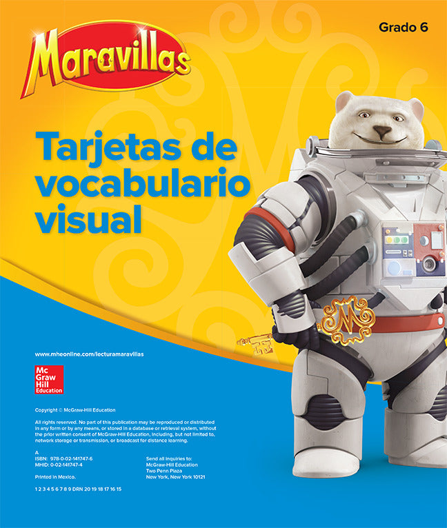 Maravillas Visual Vocabulary Cards Grade 6