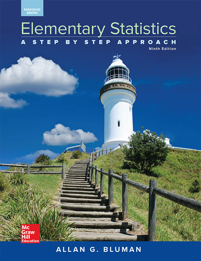 Bluman Elementary Statistics A Step By Step Approach Â© 2015 9e Student Edition Reinforced Binding 9e