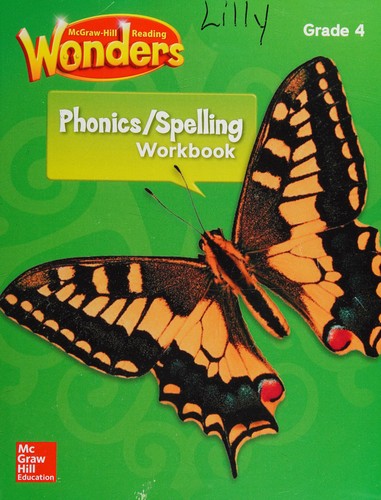 Reading Wonders Spelling & Phonics Workbook Student Edition Grade 4