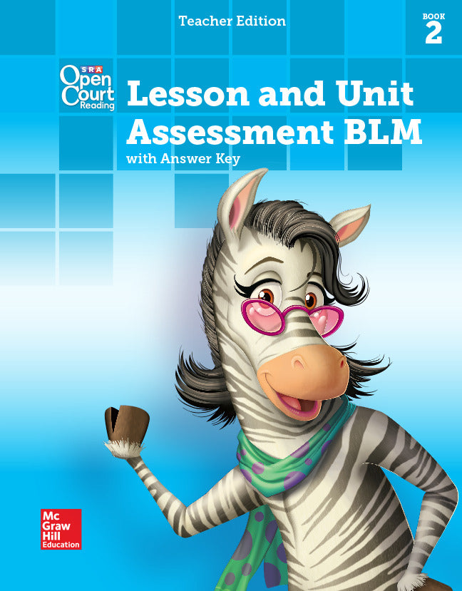 Open Court Reading Grade 3 Lesson & Unit Assessment Blms With Answer Key Book 2