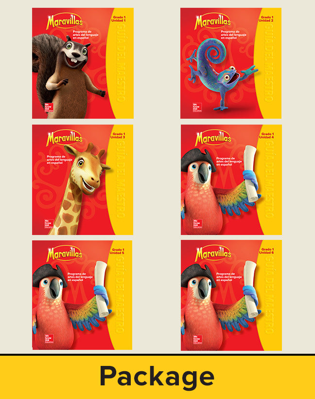 Maravillas Teachers Edition Package Grade 1