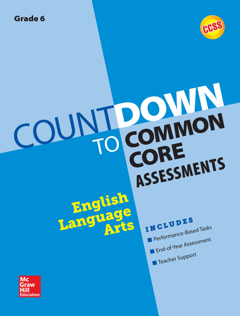 Countdown To Common Core Assessment Grade 6 Ela