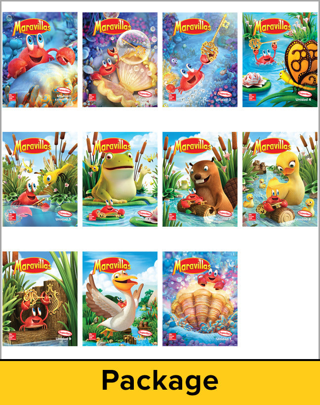 Maravillas Reading Writing Workshop Big Book Package Grade K
