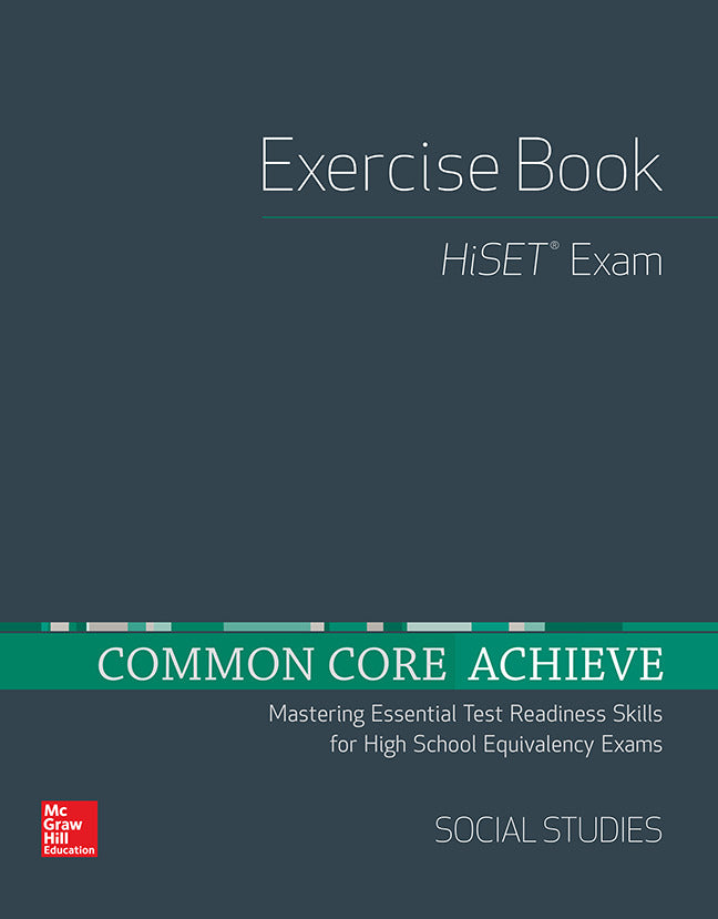 Common Core Achieve Hiset Exercise Book Social Studies