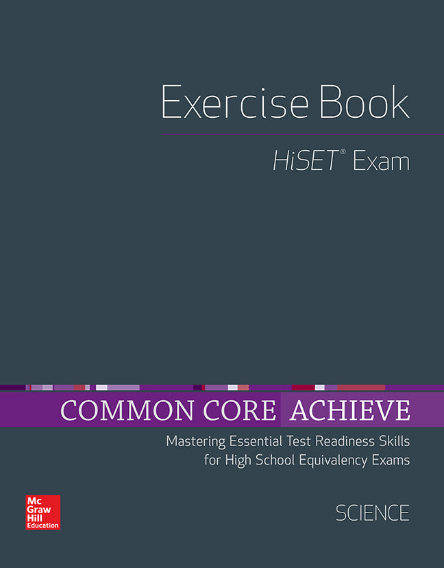 Common Core Achieve Hiset Exercise Book Science