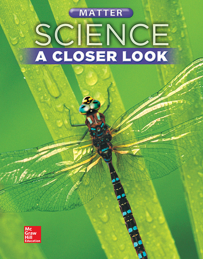 Science A Closer Look Grade 5 Matter Student Edition Unit E