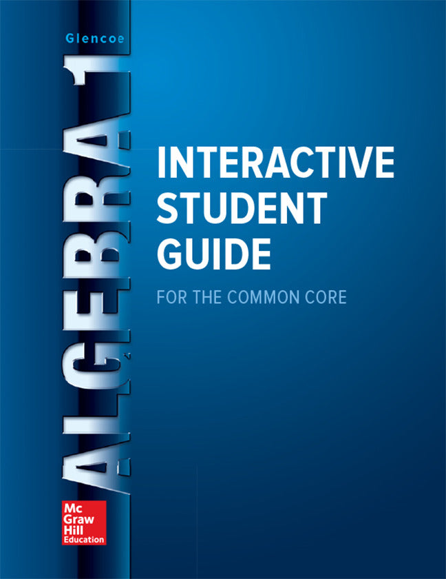 Algebra 1 Interactive Student Guide