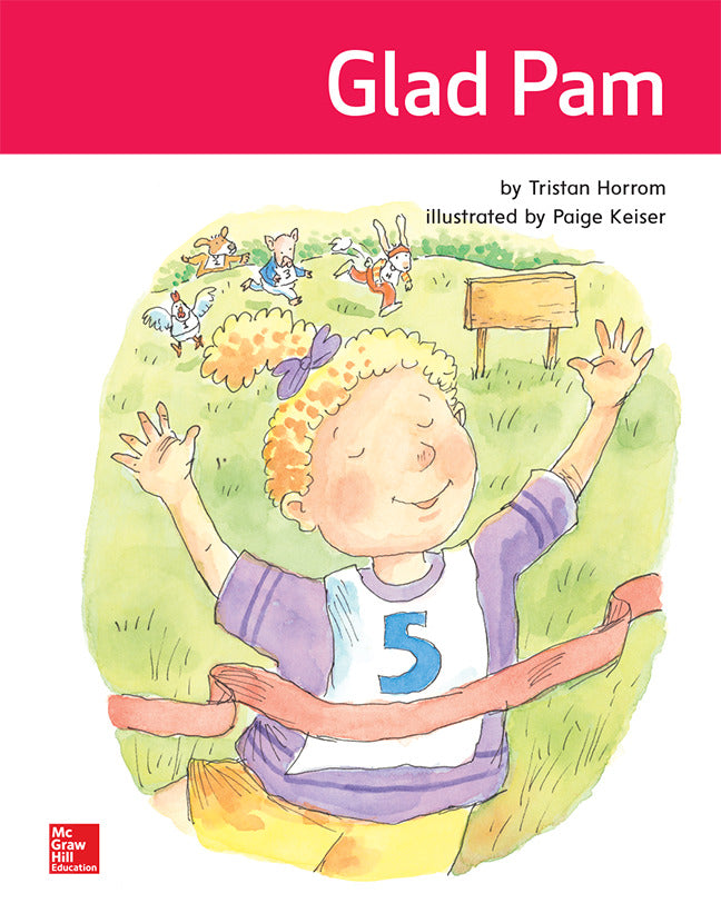 Open Court Reading Grade K Core Decodable 7 Glad Pam
