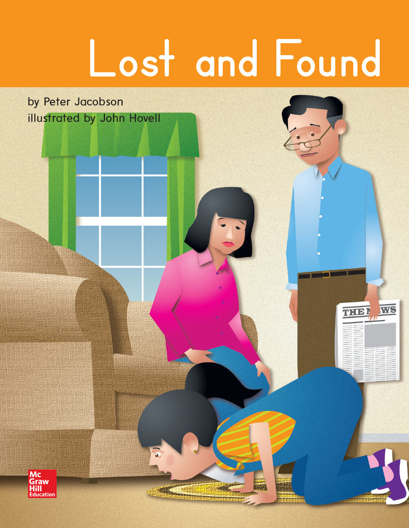 Open Court Reading Grade 1 Practice Decodable 76 Lost & Found