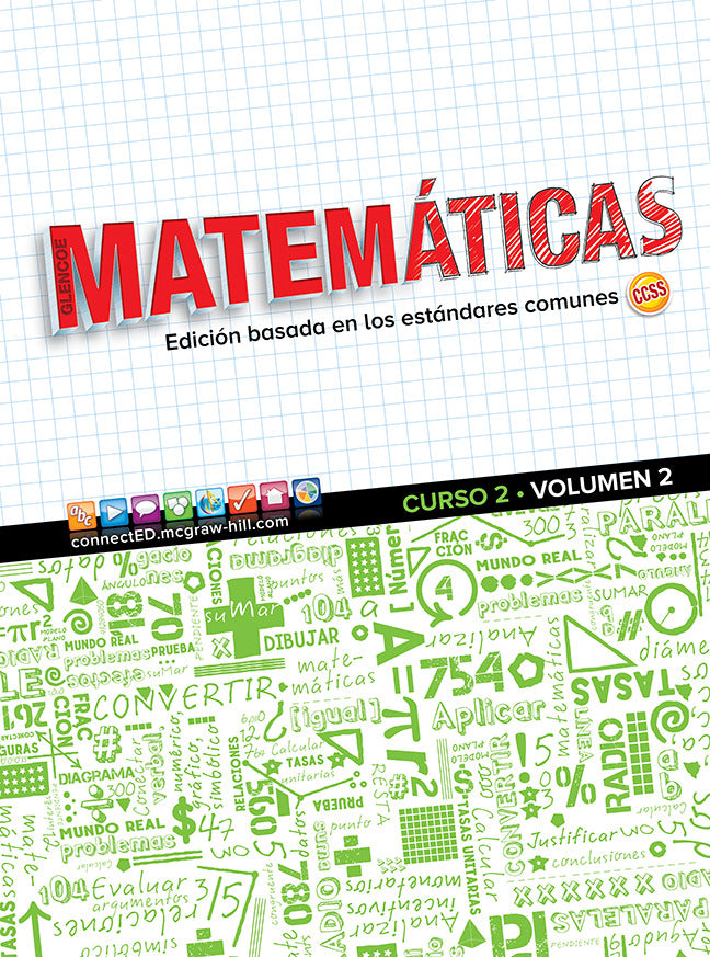 Glencoe Math Course 2 Volume 2 Spanish Student Edition