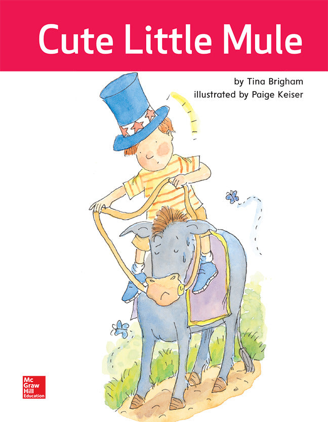Open Court Reading Grade K Core Decodable 17 Cute Little Mule