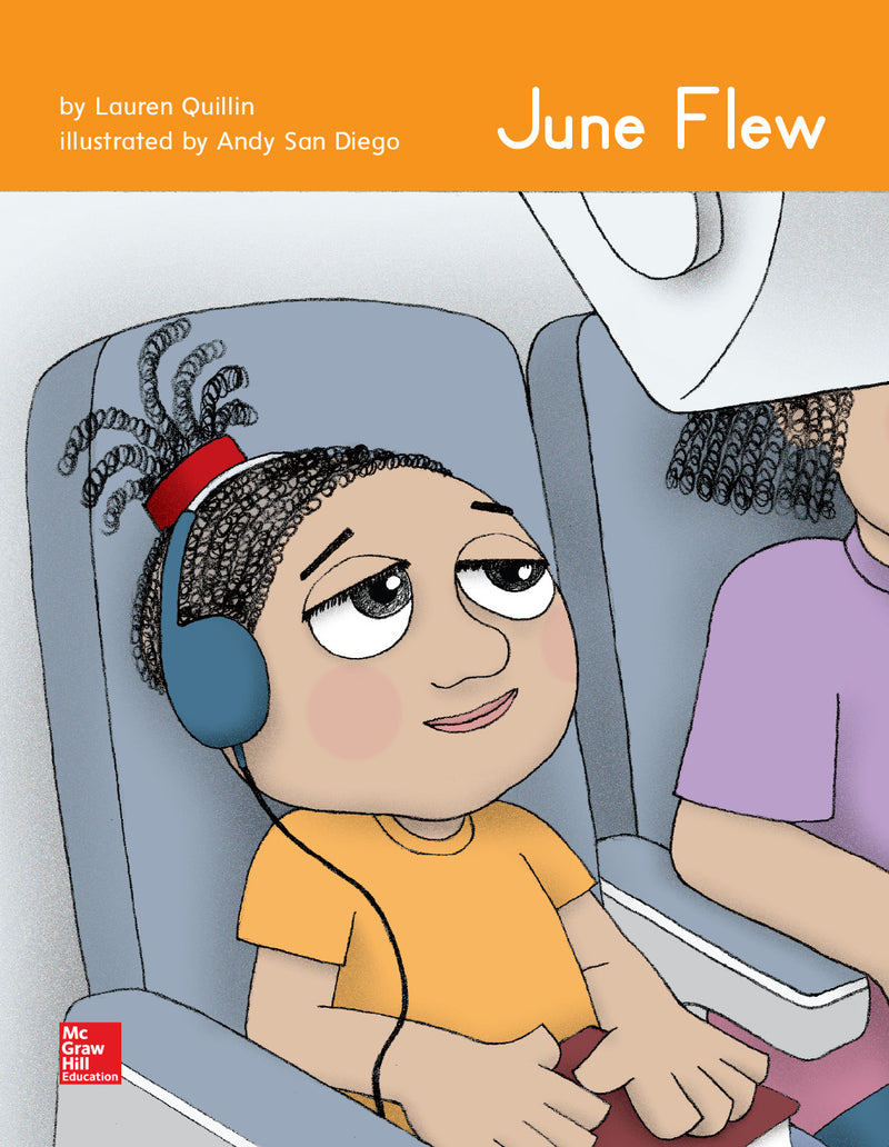 Open Court Reading Grade 1 Practice Decodable 73 June Flew