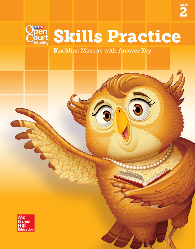 Open Court Reading Grade 1 Skills Practice Blm With Answer Key Book 2