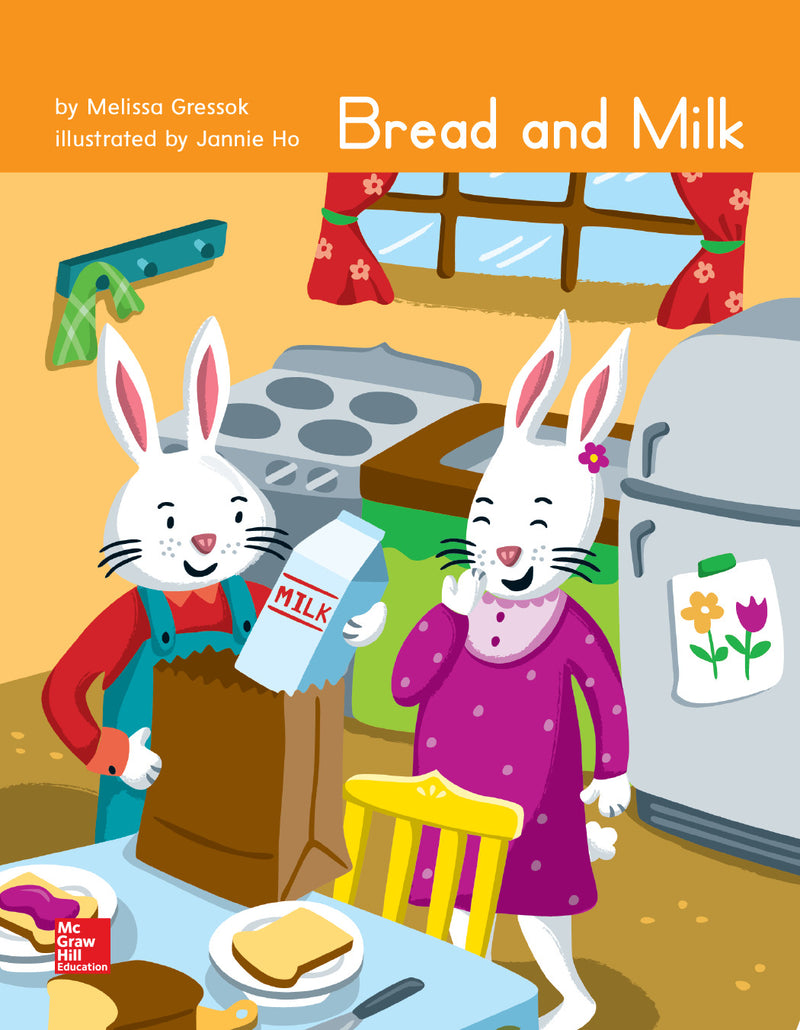 Open Court Reading Grade 1 Practice Decodable 33 Bread & Milk
