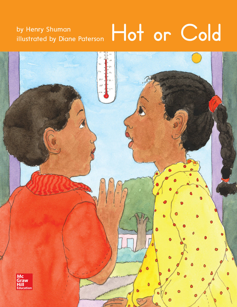 Open Court Reading Grade 1 Practice Decodable 59 Hot Or Cold