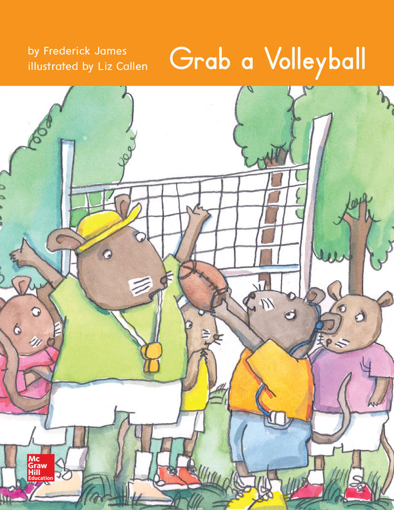 Open Court Reading Grade 1 Practice Decodable 60 Grab A Volleyball