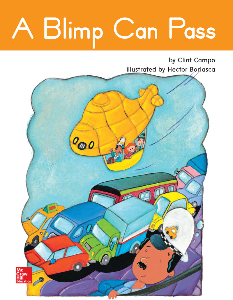 Open Court Reading Grade 1 Practice Decodable 22 A Blimp Can Pass