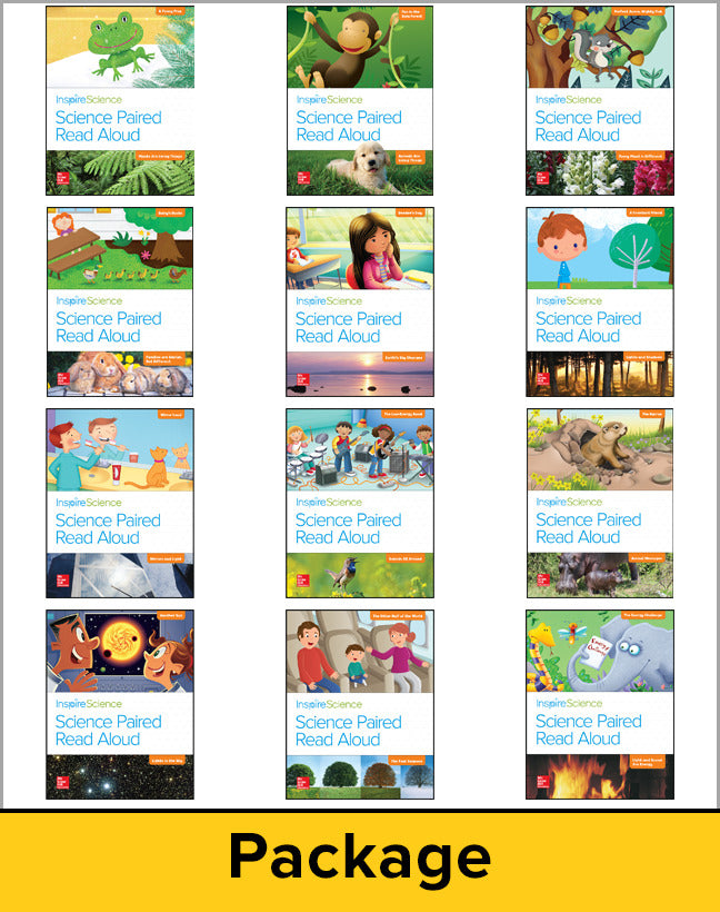 Inspire Science Grade 1 Paired Read Aloud Class Set 1 Each Of 12 Books