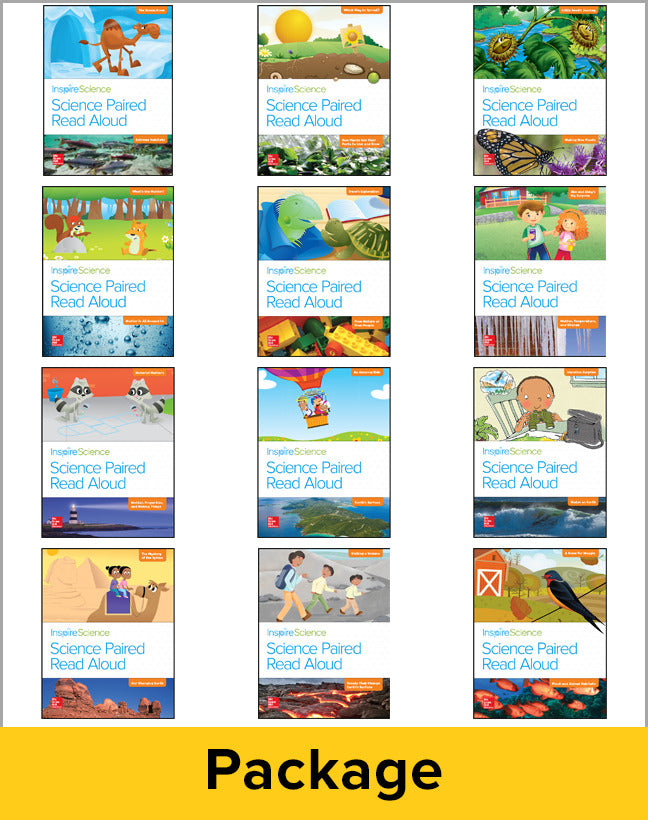 Inspire Science Grade 2 Paired Read Aloud Class Set 1 Each Of 12 Books
