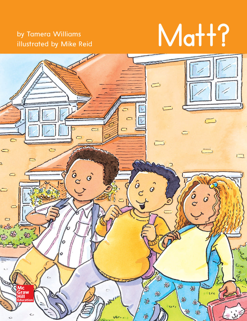 Open Court Reading Grade 1 Practice Decodable 7 Matt