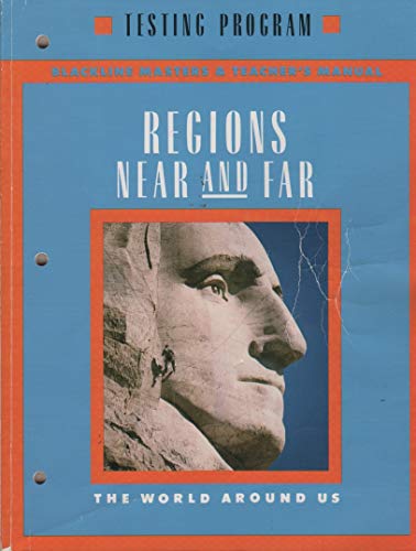 Macmillan/mcgraw-hill the World Around Us Testing Program Blackline Masters & Teacher's Manual Grade 4 (Regions Near and Far) [Paperback] MacMillan/McGraw-Hill