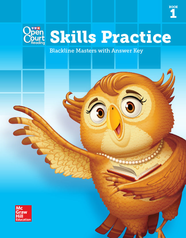 Open Court Reading Grade 3 Skills Practice Blm With Answer Key Book 1