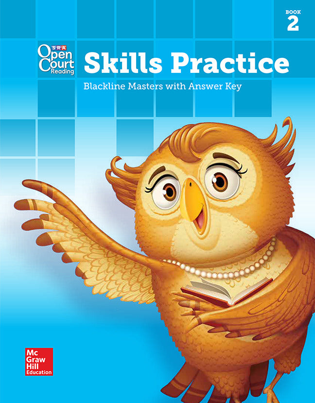 Open Court Reading Grade 3 Skills Practice Blm With Answer Key Book 2