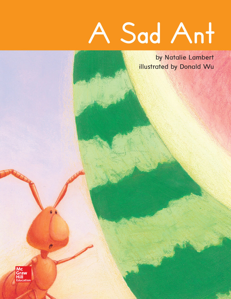 Open Court Reading Grade 1 Practice Decodable 10 A Sad Ant