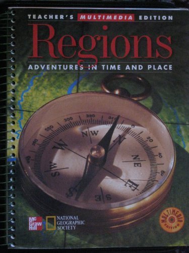 Regions, Teacher's Multimedia Edition (Adventures in Time and Place) [Spiral-bound] James A. Banks