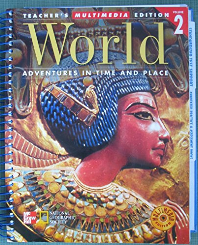World Adventures in Time and Place Teacher's Multimedia Edition Vol. 2 [Spiral-bound] McGraw-Hill Education