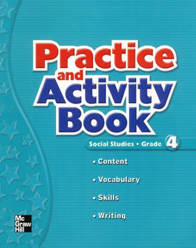 Macmillan Mcgraw Hill Social Studies Grade 4 Practice & Activity Book